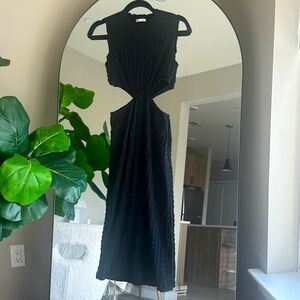 Zara Ruched Cutout Stretchy Dress